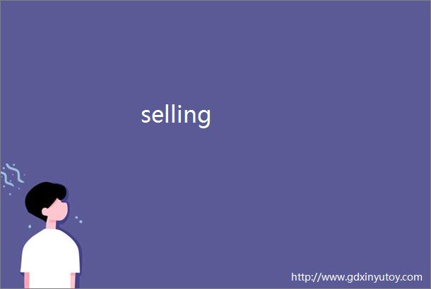 selling